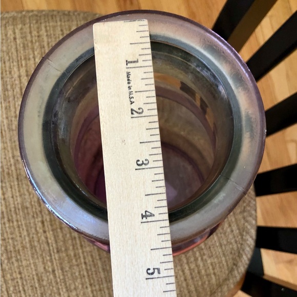 Purple Recycled Glass vase - Picture 4 of 6